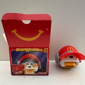 McDonald's Changeables Cap PLUS 6 More Happy Meal Toys